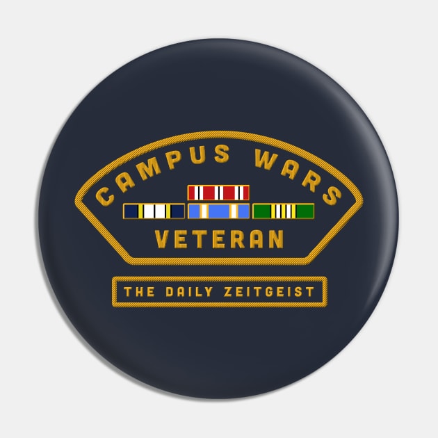 Campus Wars Veteran Pin by The Daily Zeitgeist