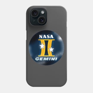 Gemini 2 mission patch artwork Phone Case