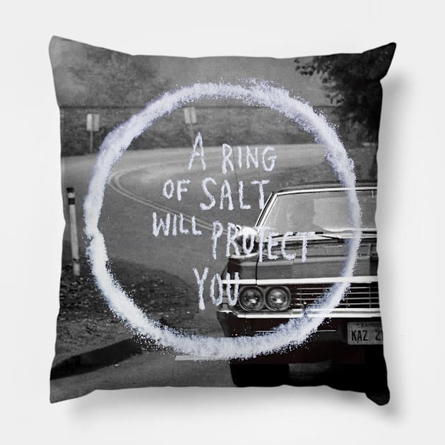 A Ring of Salt Pillow by demons