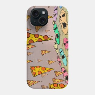 Butts Raining Pizza Phone Case