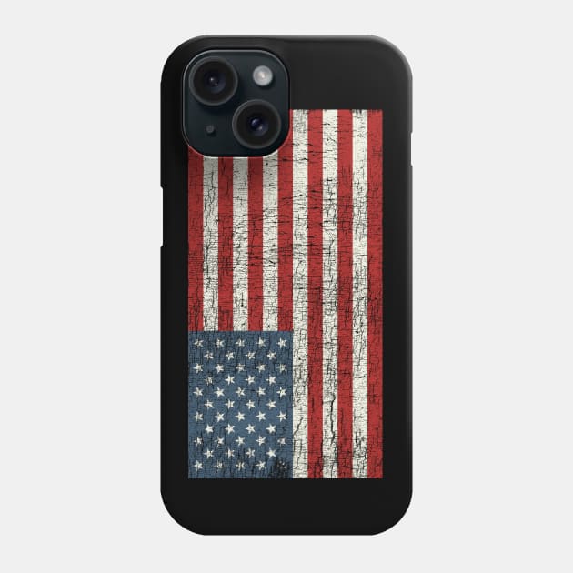 Vintage American Flag Phone Case by Vector Deluxe