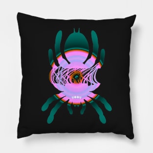 Tarantula Silhouette V160 (Radial) Pillow