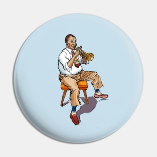 Louis Armstrong Pin