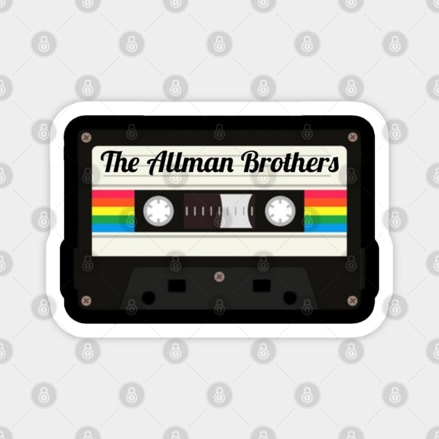 The Allman Brothers / Cassette Tape Style Magnet by GengluStore