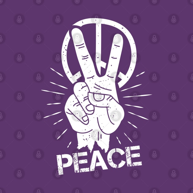 Peace Hand Fingers by machmigo