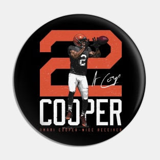 Amari Cooper Cleveland Bold Number Pin