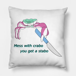 Crabo Stabo Pillow