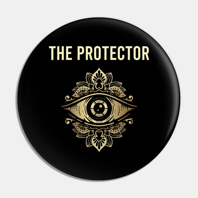 The Protector Watching Pin by symptomovertake