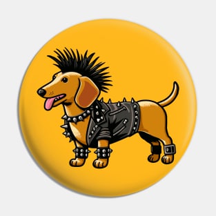 Punk Dog, get a job! Pin