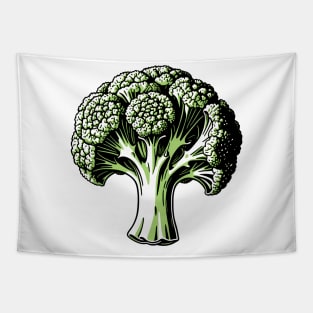 Simplicity of Broccoli Tapestry