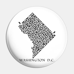 Washington DC Maze Pin