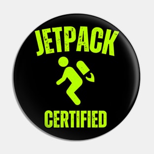 Jetpack Certified Pin