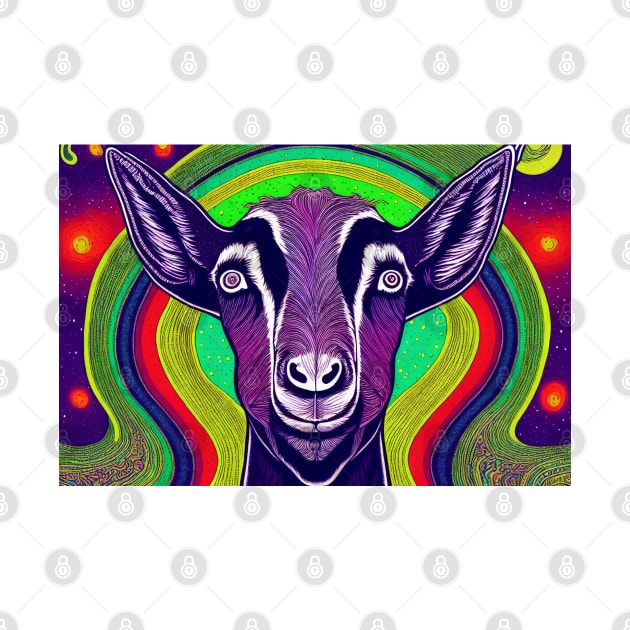 Groovy Goat by rachelboucher