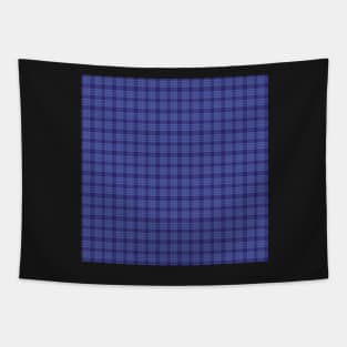 "Dinah" Plaid by Suzy Hager     Blue & Black Tapestry