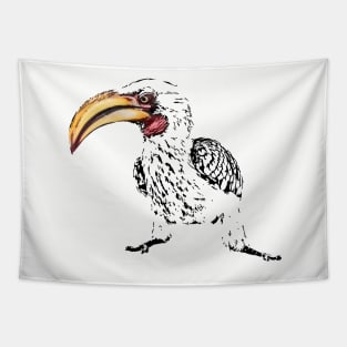 Yellow-billed Hornbill | African Wildlife Tapestry