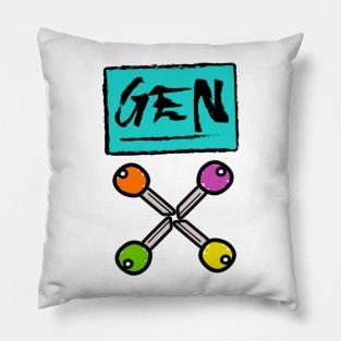 GEN X •Latchkey Kid Pillow