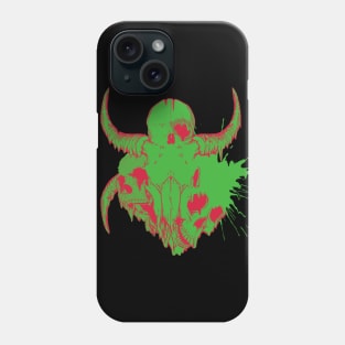 melting skulls Halloween Phone Case