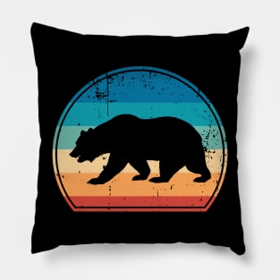 Vintage Grizzly Pillow