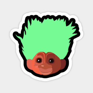 Retro Troll Magnet