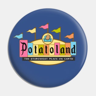 Potato Land Pin