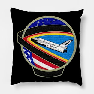 Black Panther Art - NASA Space Badge 99 Pillow