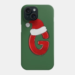 Letter G - Christmas Letter Phone Case