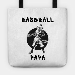 Baseball papa Tote