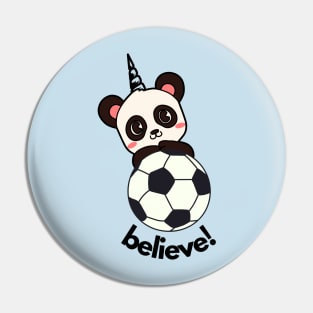 Believe! Baby panda unicorns believe, and so should you! Pin