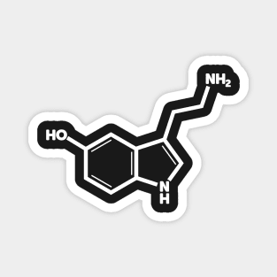 Serotonin - White Magnet