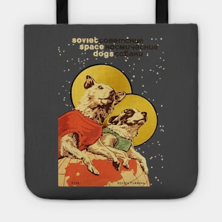 Soviet Space Dogs Tote