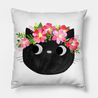 Flower crown Pillow