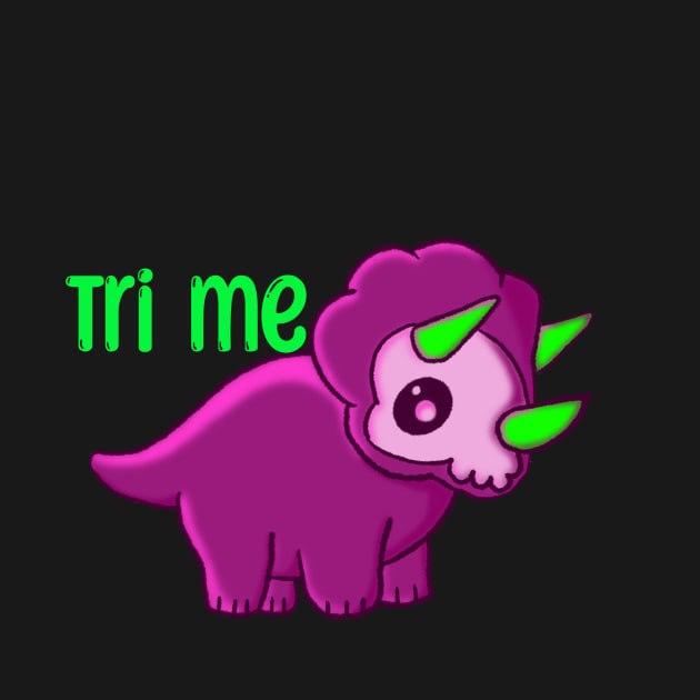 Trix the Tri Me Triceratops by Raidyn