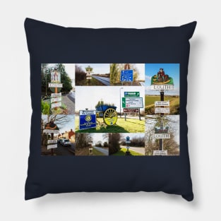 Louth, Lincolnshire, UK, Montage Pillow