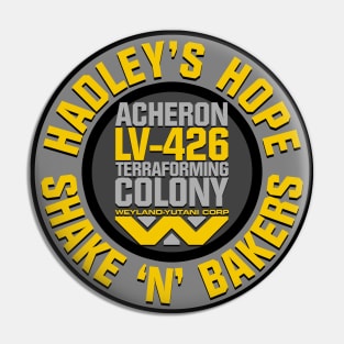 Hadley's Hope Shake 'n' Bakers Pin