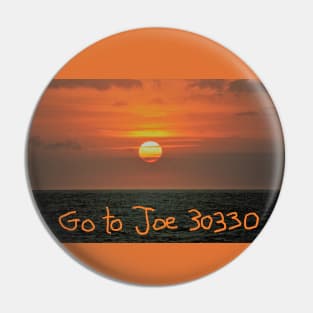 Sundown for Biden Pin