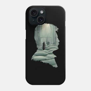 Andrei Tarkovsky´s Stalker Illustration Silhouette Phone Case