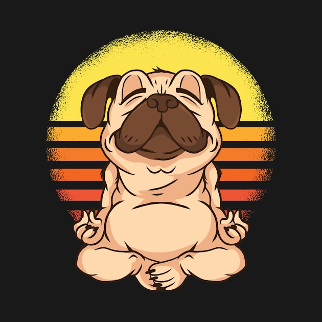 Cute Pug by Urban_Vintage