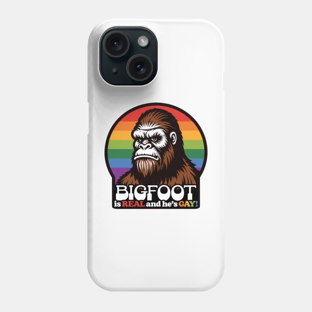 ♡ Bigfoot is REAL and he's GAY! ♡ Phone Case by DankFutura