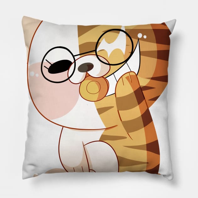 Monosuke Pillow by scribblekisses