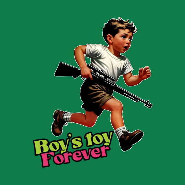 Boy's Toy by Rawlifegraphic