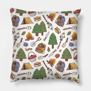 Summer Camp Pattern Pillow