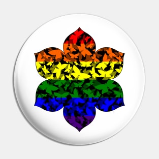 Veil of Butterflies, Pride Series - LGBTQ Pin