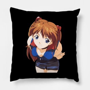 Anime girl cool Pillow