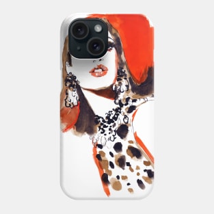 Fashion illustration Phone Case