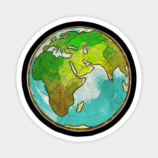 'Planet Earth Globe' Awesome Earth Day Globe Magnet