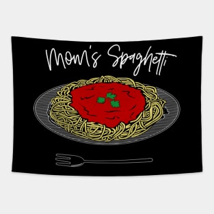 Retro Vintage Mom's Spaghetti Tapestry