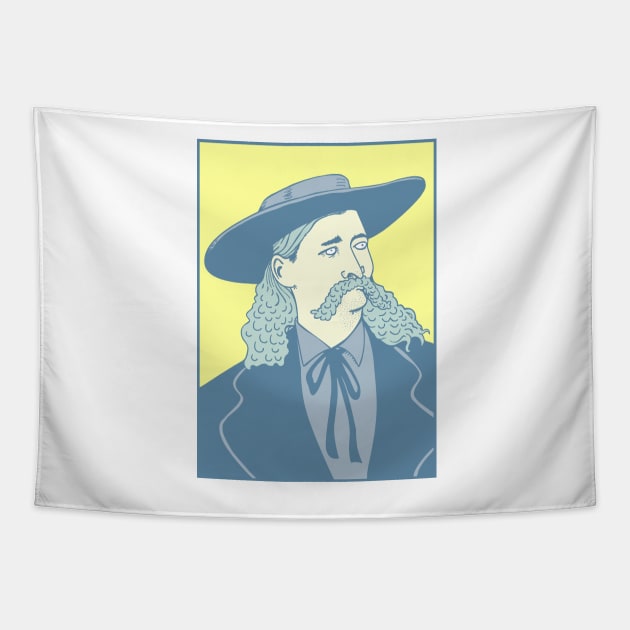 WILD BILL Tapestry by TheCosmicTradingPost