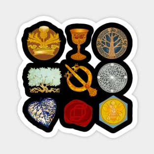 Outlander book emblems Magnet