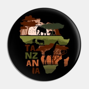 Tanzania Pin