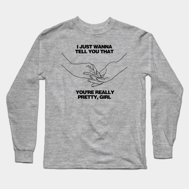 pretty girl hayley kiyoko long sleeve t shirt teepublic